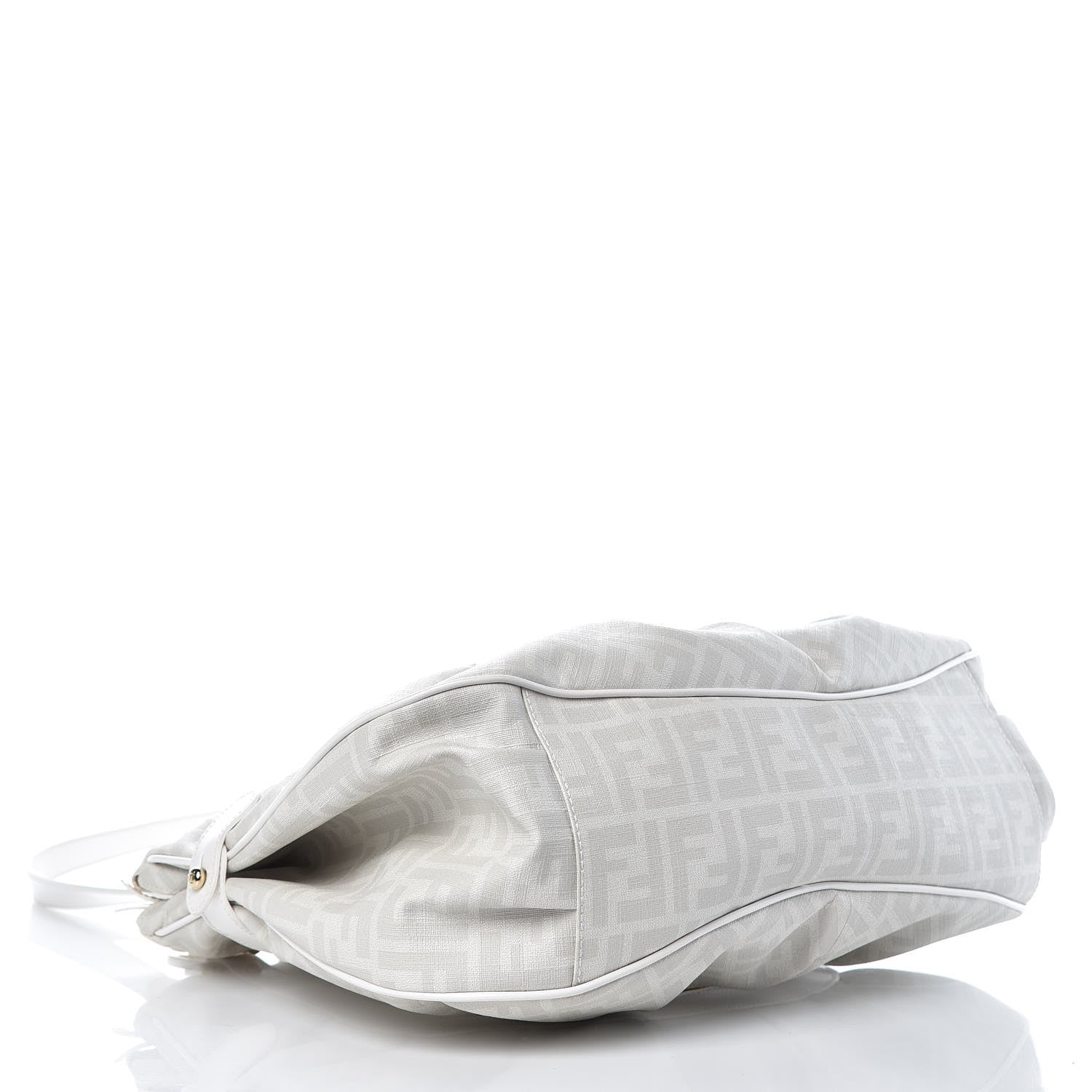 Fendi Zucca Spalmati Large Chef Shopper Tote White 4 of 10
