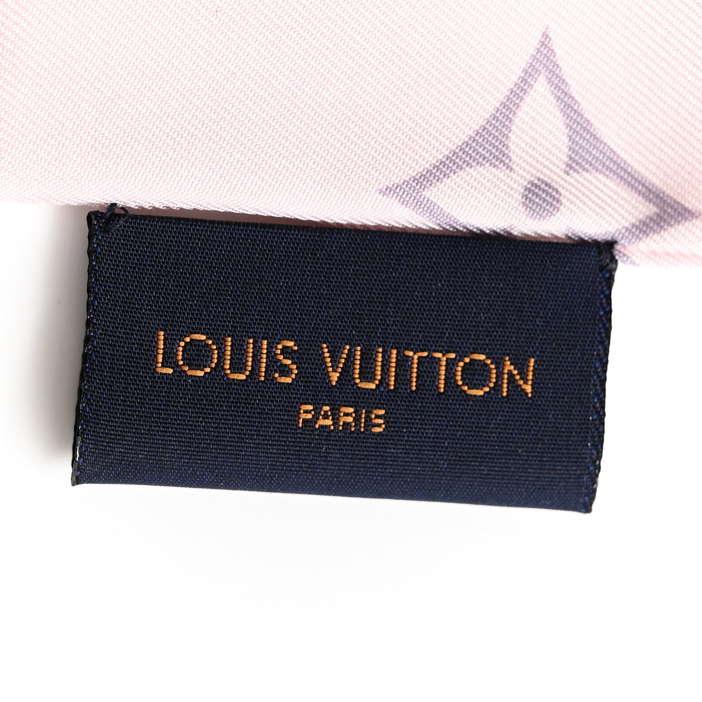Silk Monogram Confidential Bandeau Light Pink
