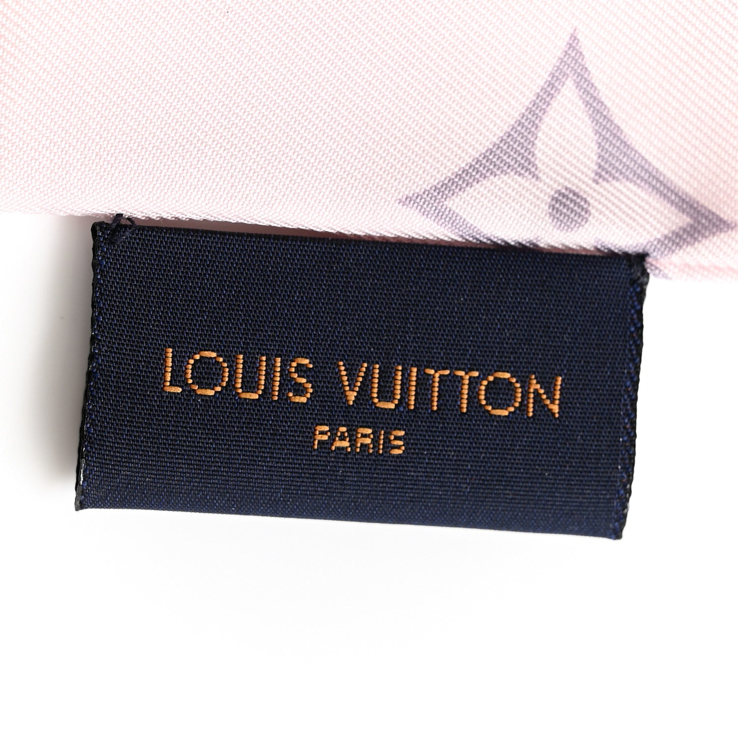 Louis Vuitton Silk Monogram Confidential Bandeau Light Pink 3 of 3