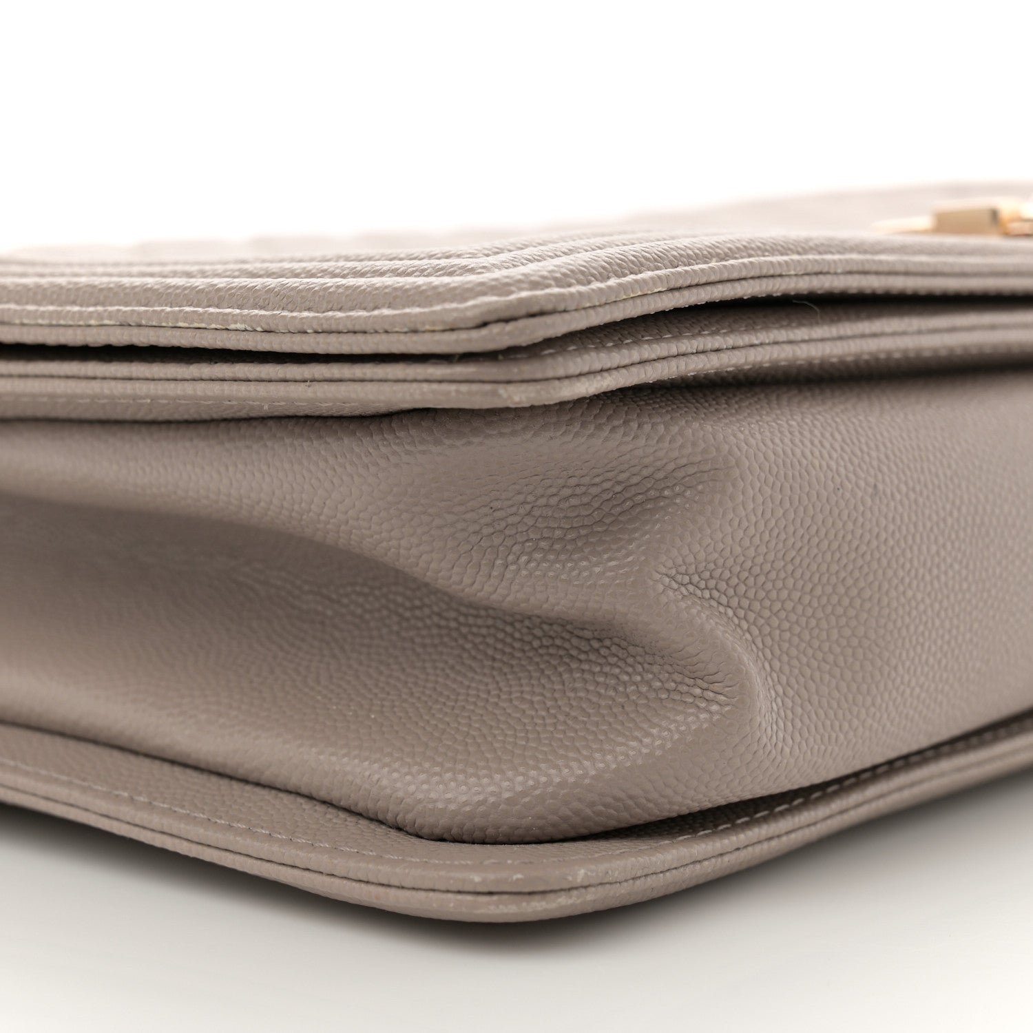 Chanel Caviar Quilted Large Boy Flap Beige 9 of 12