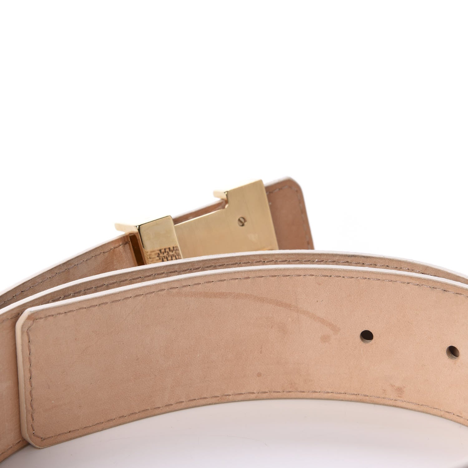 Louis Vuitton Damier Azur LV Initiales Belt 90 36 3 of 7