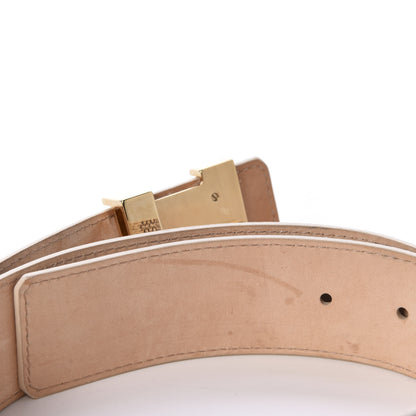 Louis Vuitton Damier Azur LV Initiales Belt 90 36 3 of 7