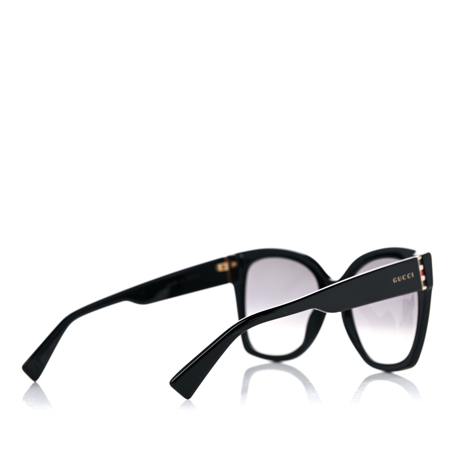Acetate Square Frame Sunglasses GG0459S Black