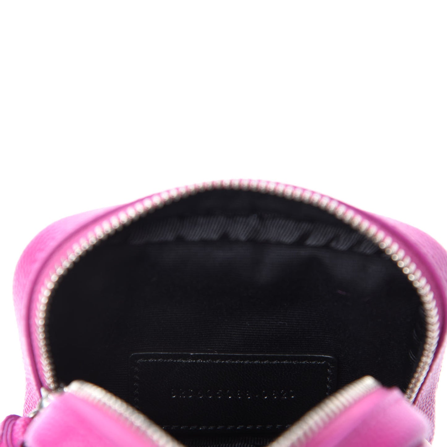 Grain De Poudre Matelasse Monogram Baby Lou Camera Bag Electric Fuxia