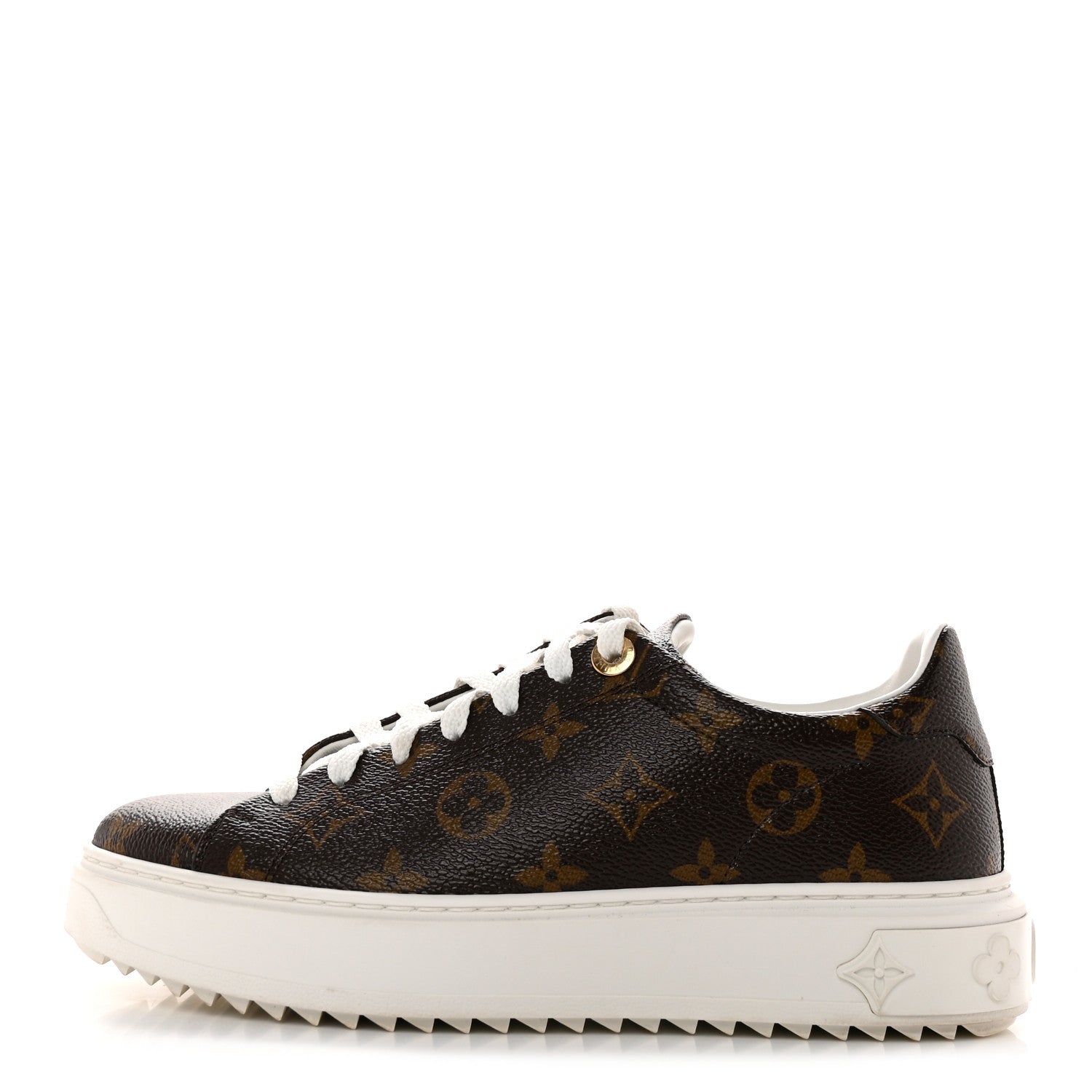 Louis Vuitton Monogram Time Out Sneakers 36.5 1 of 8