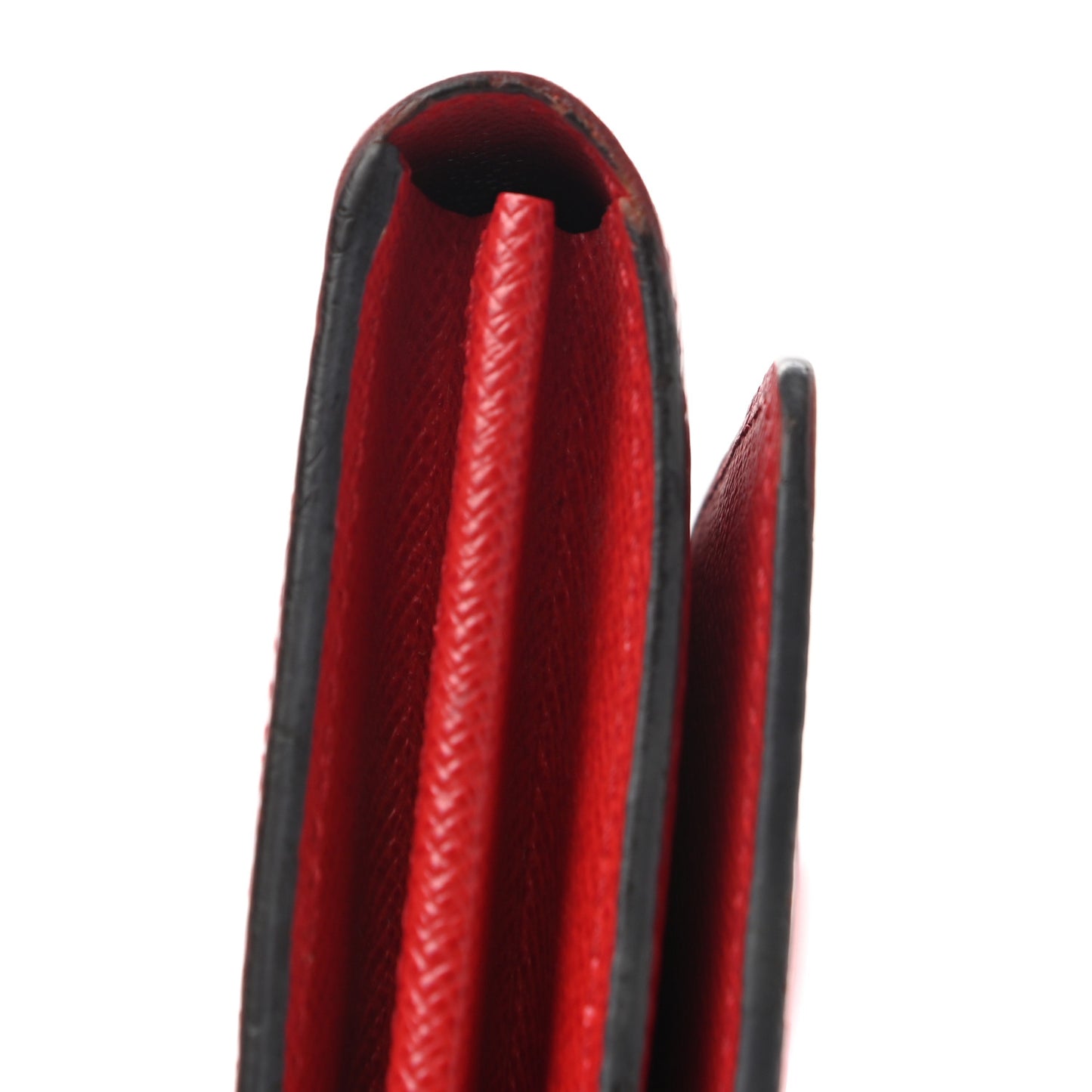 Epi Twist Wallet Coquelicot