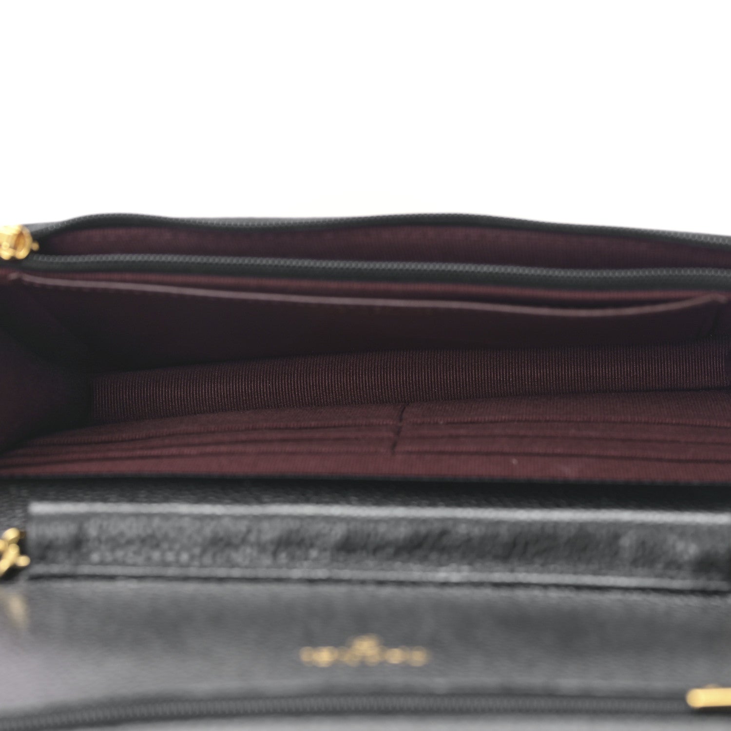 Chanel Caviar Quilted Wallet on Chain WOC Black 5 of 10