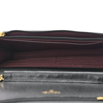 Chanel Caviar Quilted Wallet on Chain WOC Black 5 of 10