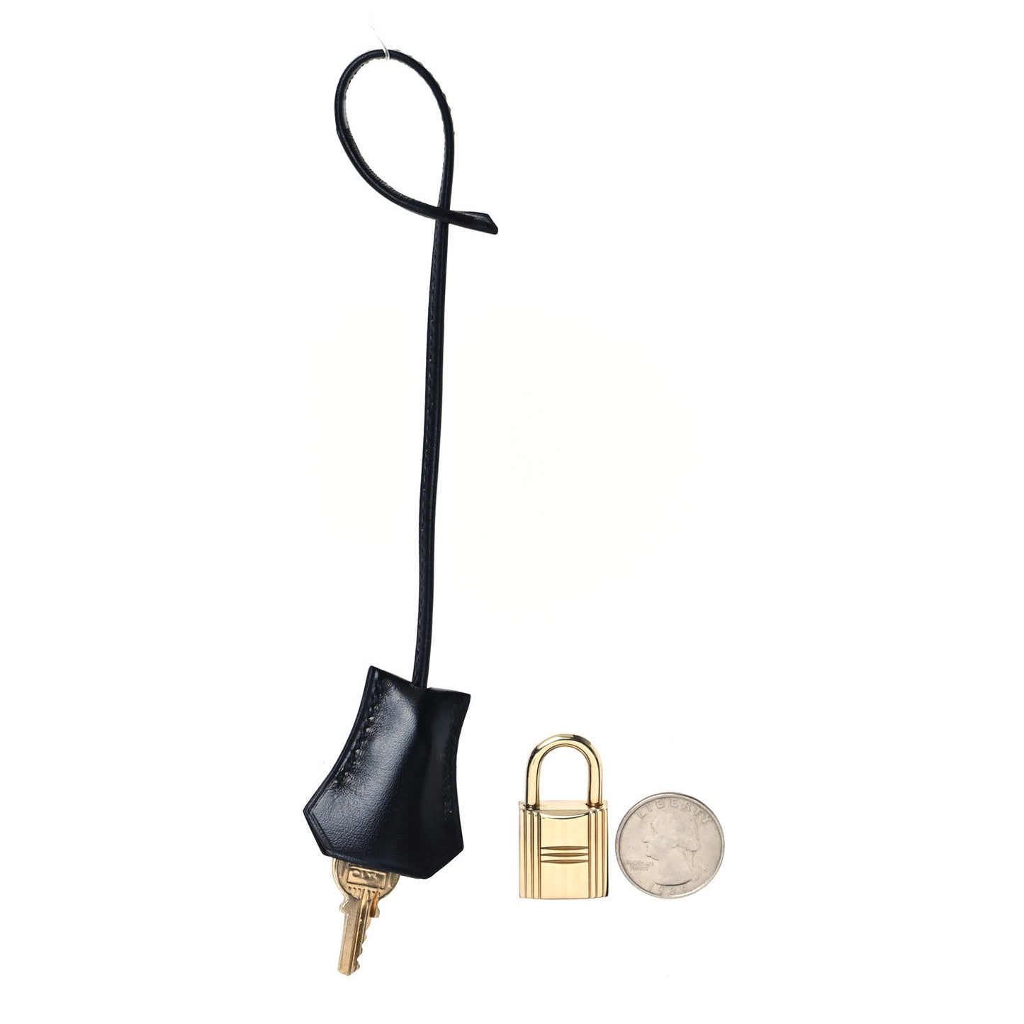 Box Lock and Key Clochette Set Black