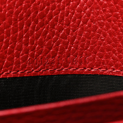 Gucci Calfskin Mini Dionysus Chain Wallet Hibiscus Red 9 of 12