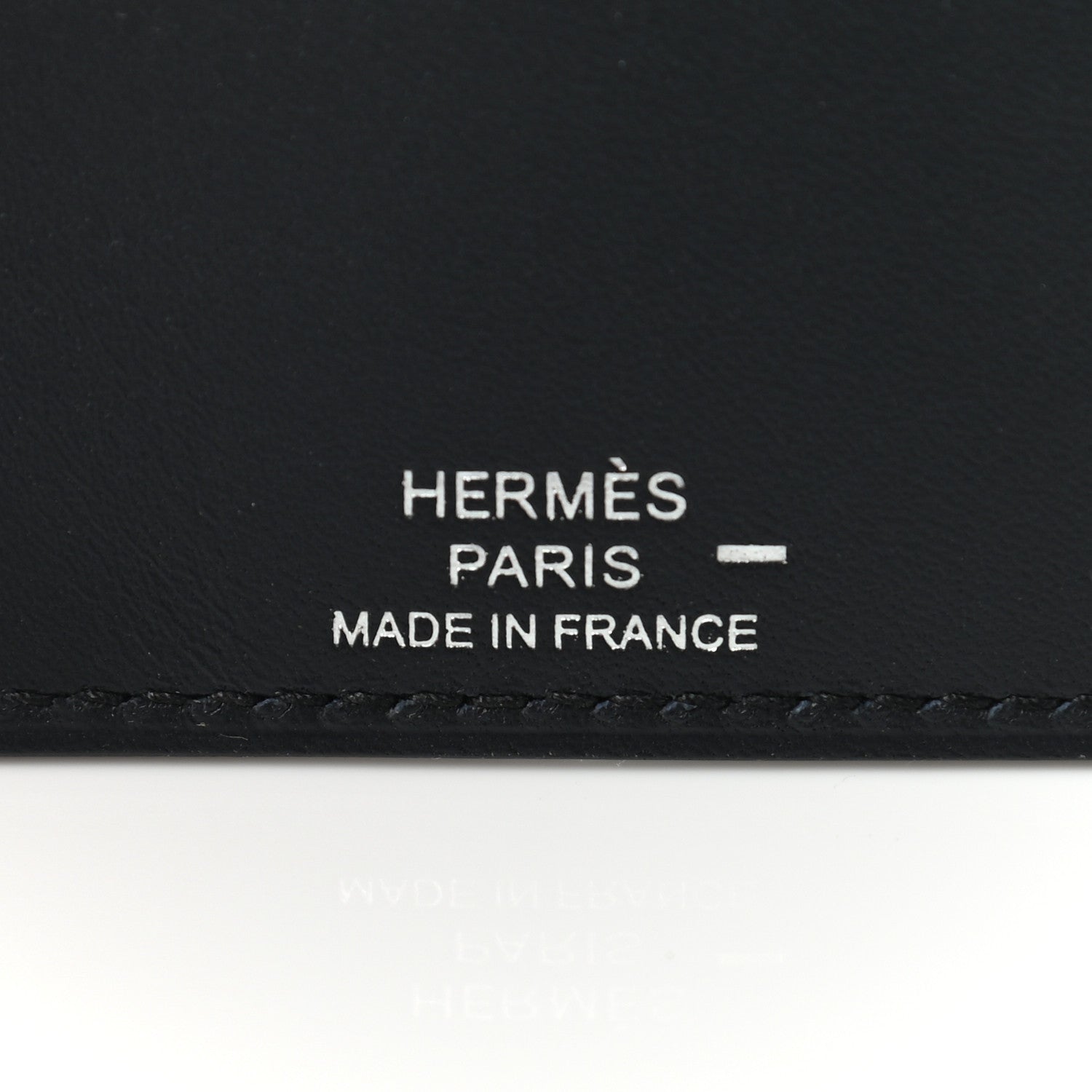Hermes Evercolor Sombrero Lizard Les Petits Chevaux Card Holder Bleu Obscur Ficelle 6 of 7