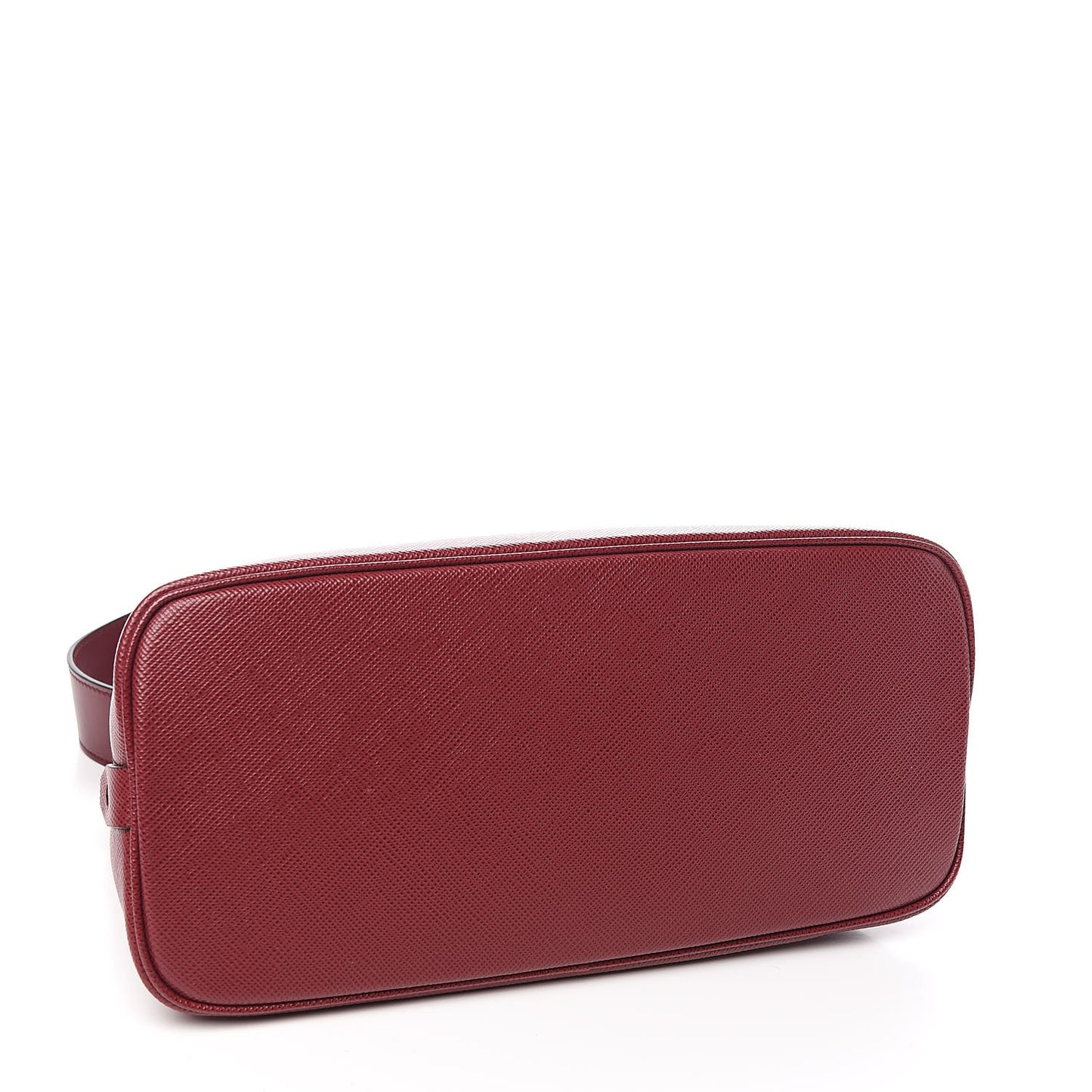Saffiano Cuir Small Matinee Tote Cherry Black