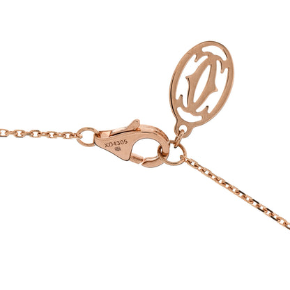 Cartier 18K Pink Gold Diamond Symbols Cross Pendant Necklace 4 of 6
