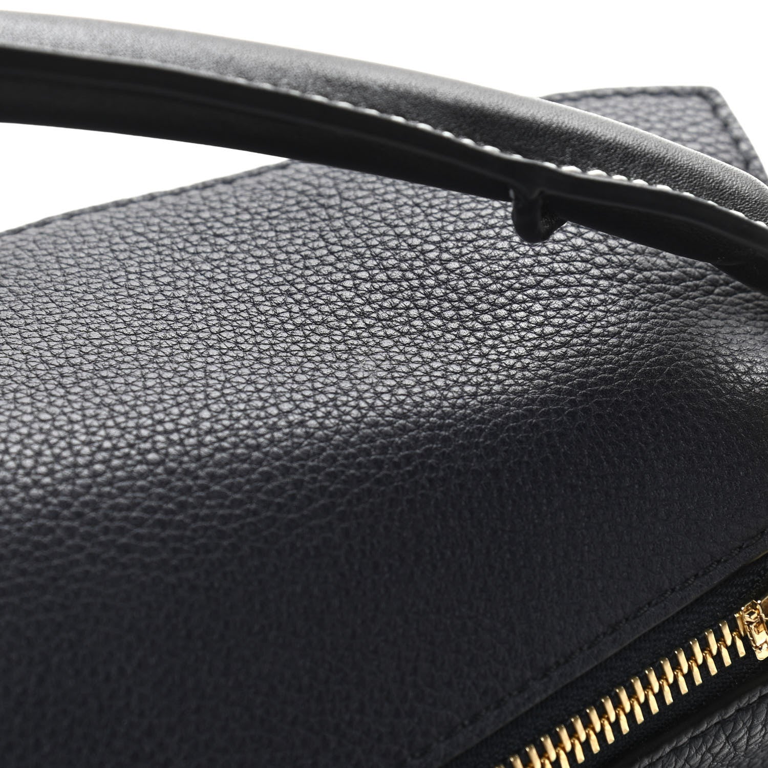 Loewe Calfskin Small Puzzle Bag Midnight Blue Black 10 of 10