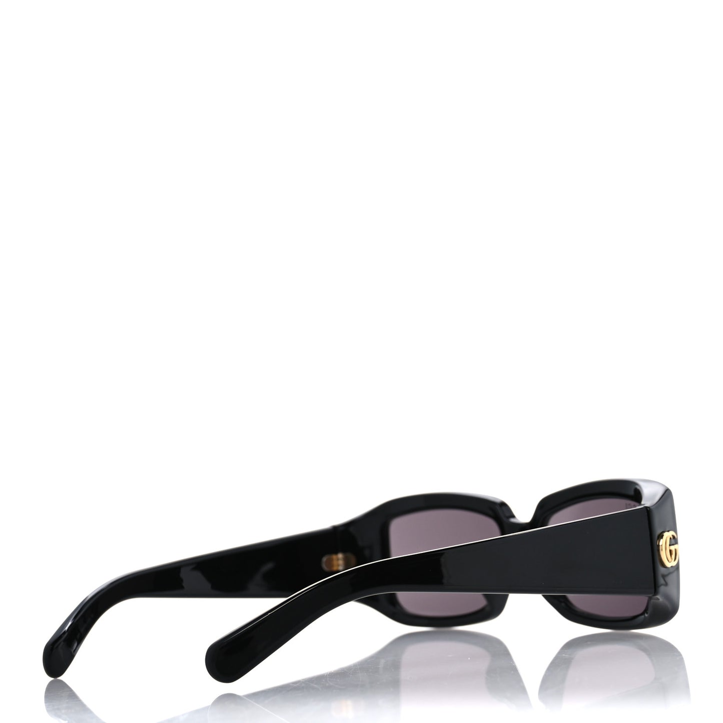 Acetate Rectangular Sunglasses GG1403S Black