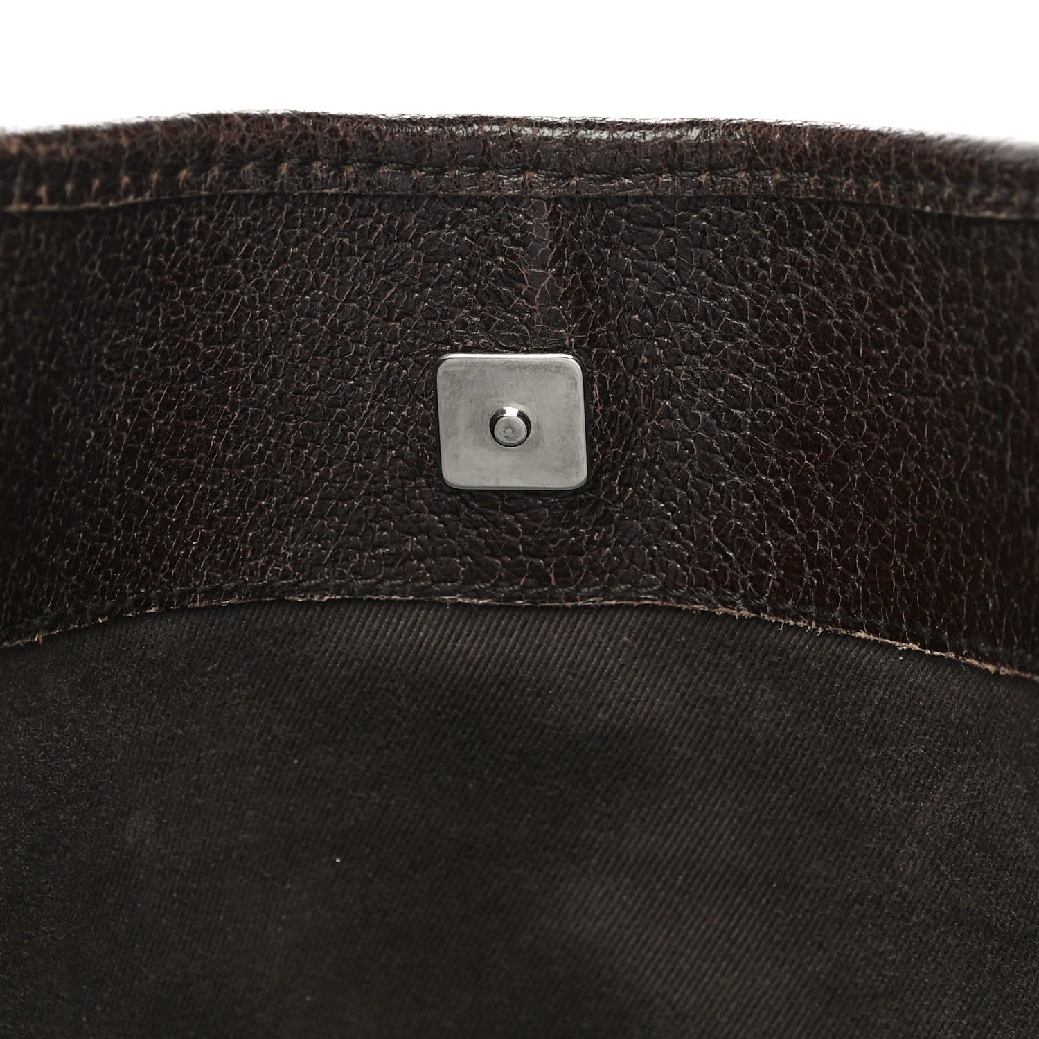 Gucci Monogram Signature Tote Dark Brown 24 of 41