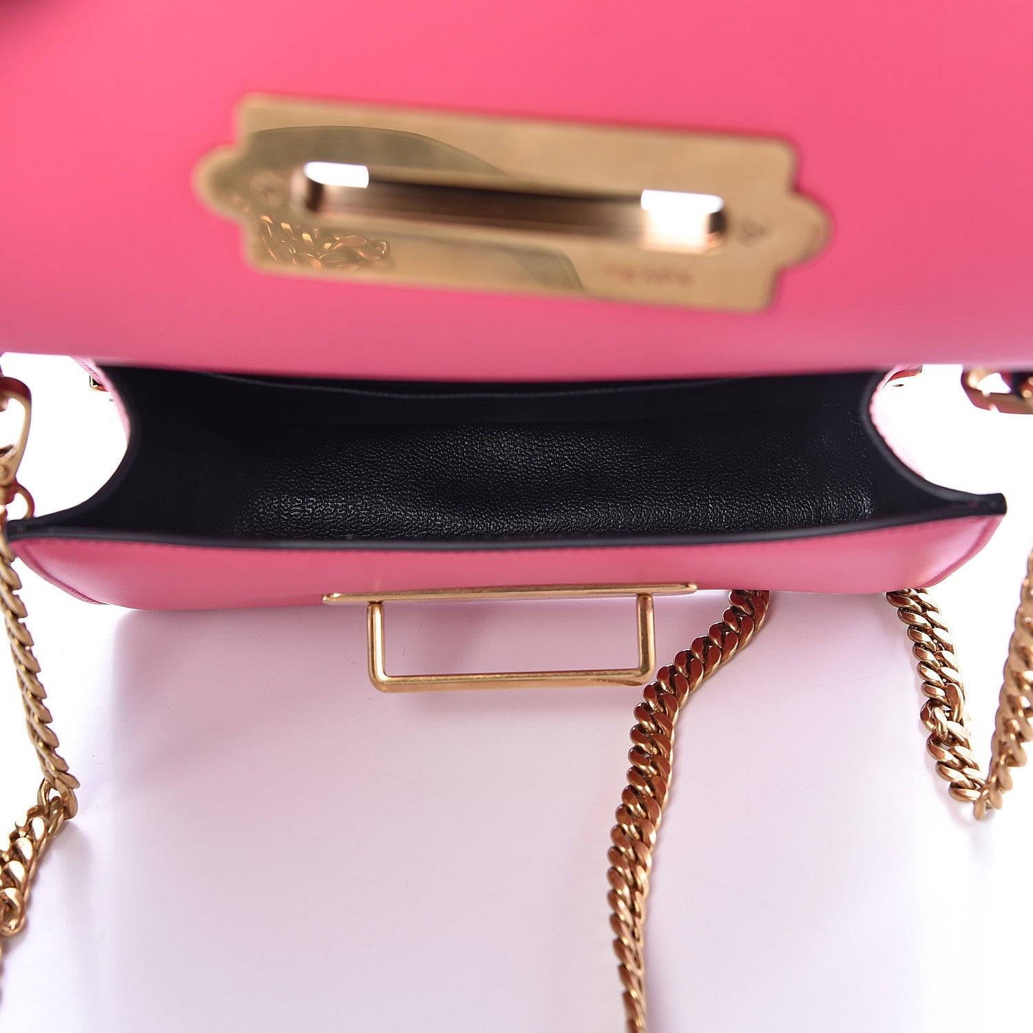 Prada City Calf Saffiano Cahier Bag Magenta Black 5 of 9