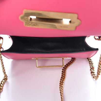 Prada City Calf Saffiano Cahier Bag Magenta Black 5 of 9