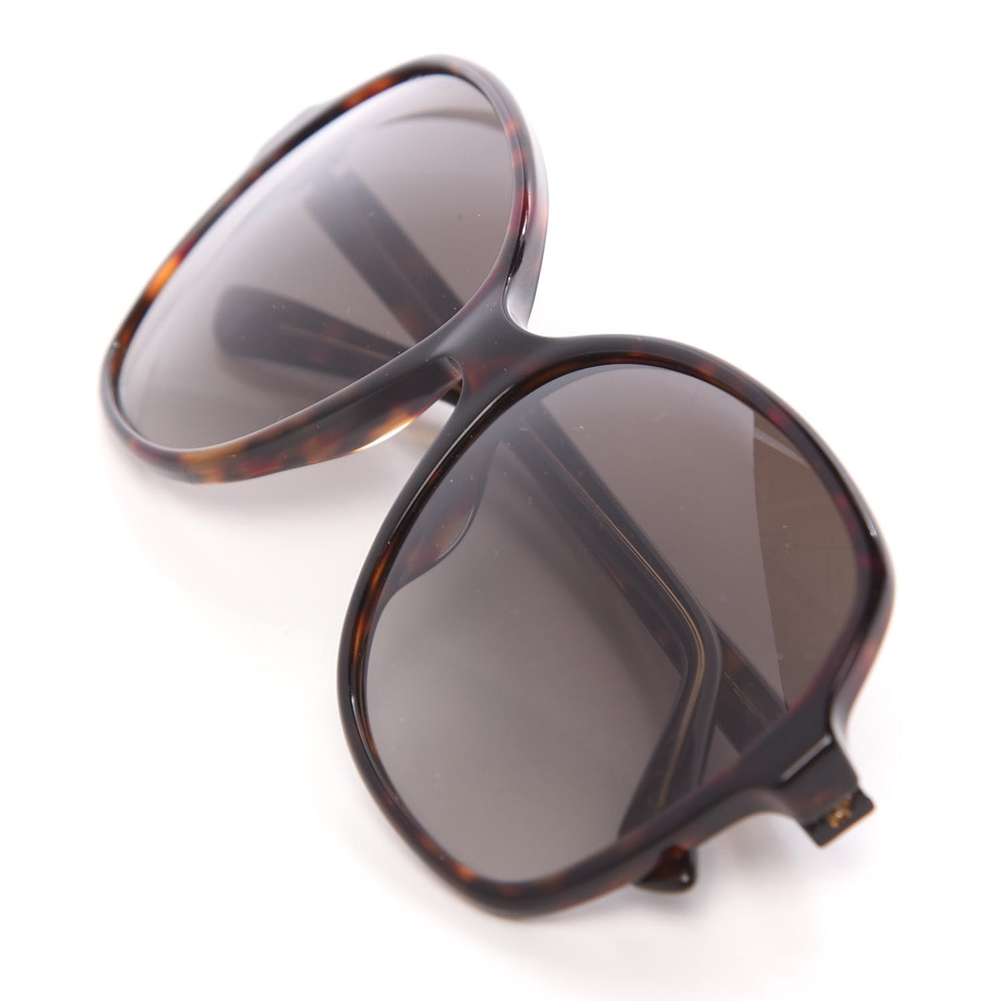 Acetate Oversize Round Frame Sunglasses GG0509S Tortoise