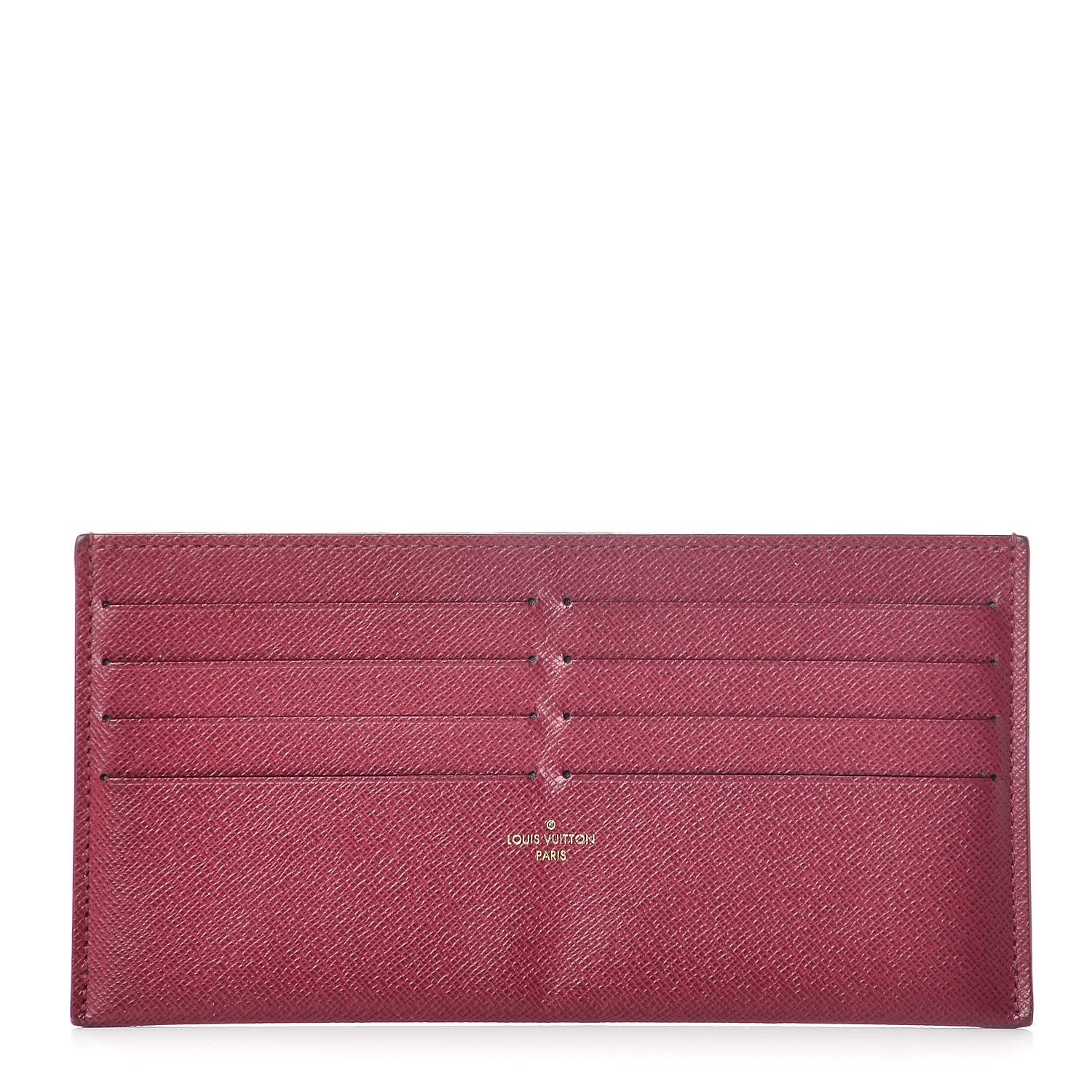 Louis Vuitton Calfskin Felicie Card Holder Insert Fuchsia 1 of 7
