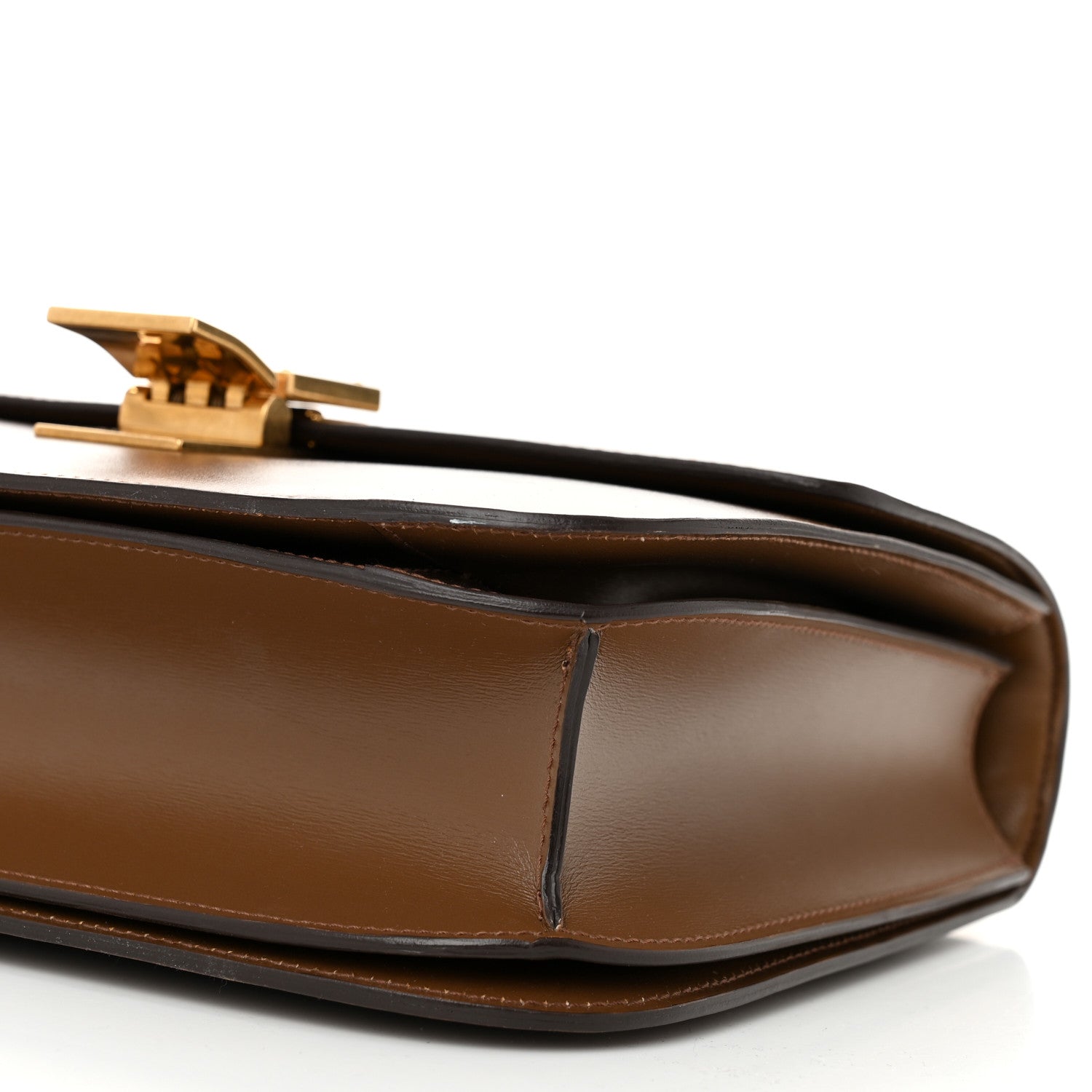 Celine Box Calfskin Medium Classic Box Flap Bag Camel 10 of 10