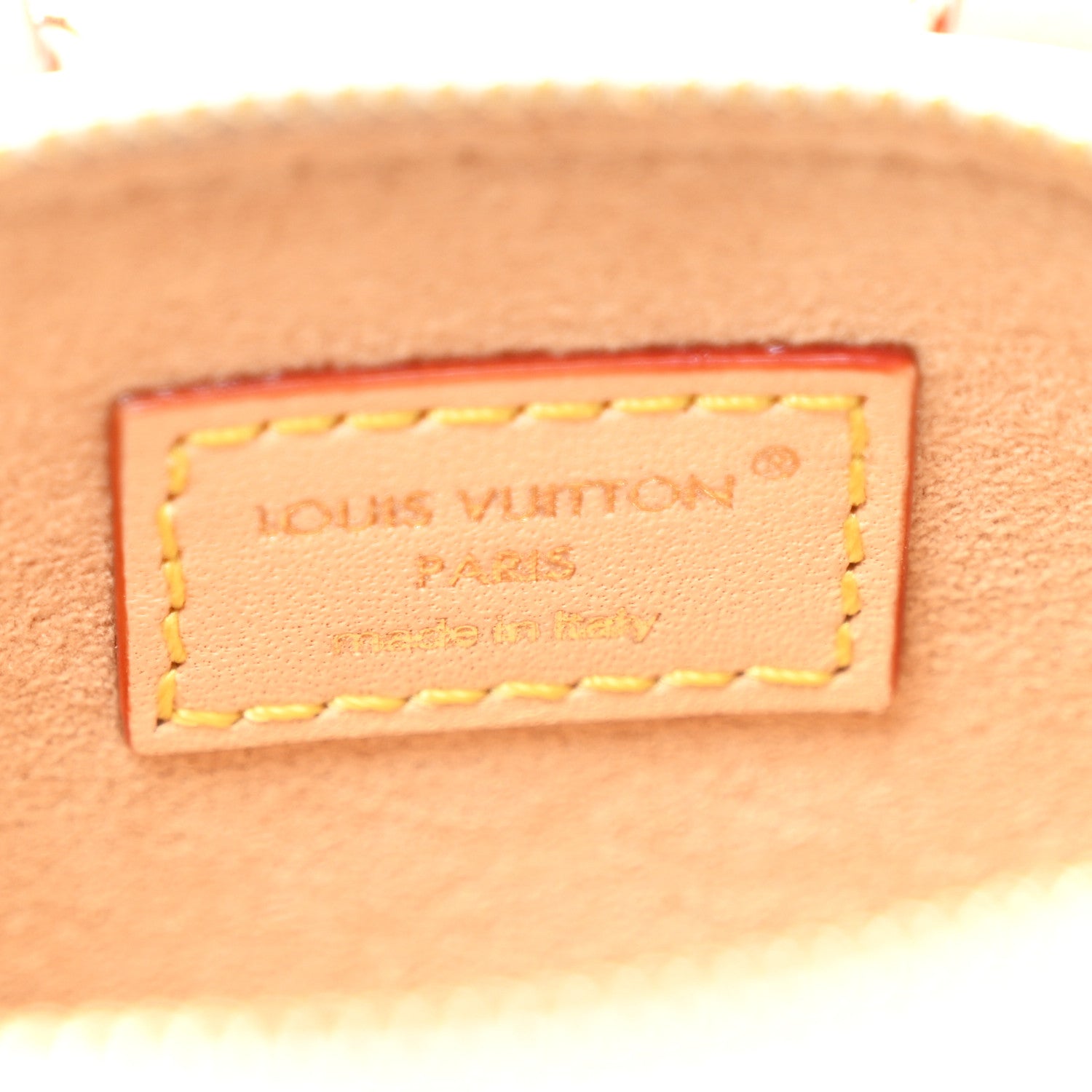 Louis Vuitton Vernis Monogram Micro Alma Bag Charm Key Holder Blue 4 of 6