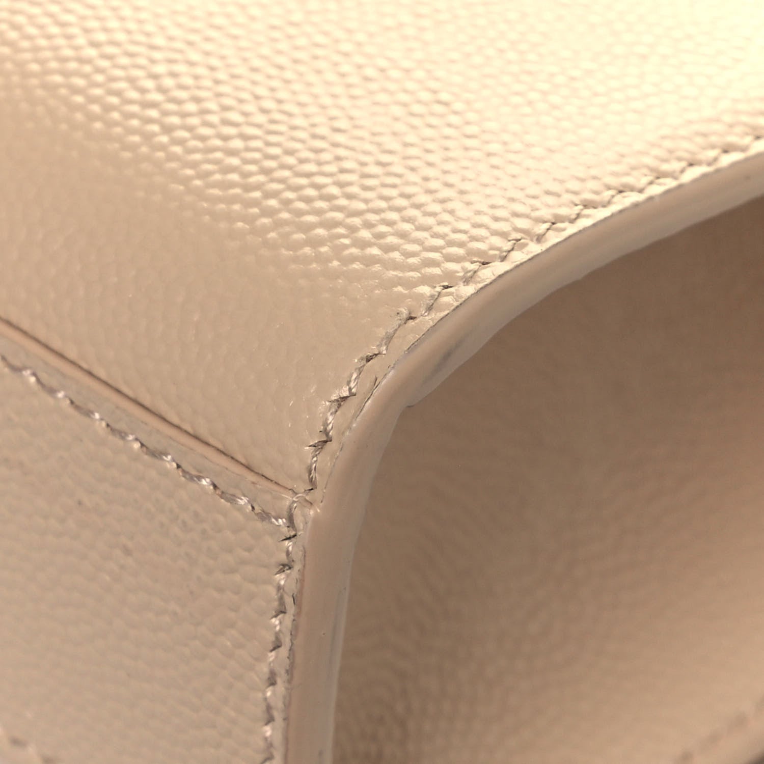 Saint Laurent Grain De Poudre Medium Monogram Kate Satchel Nude Powder 11 of 13