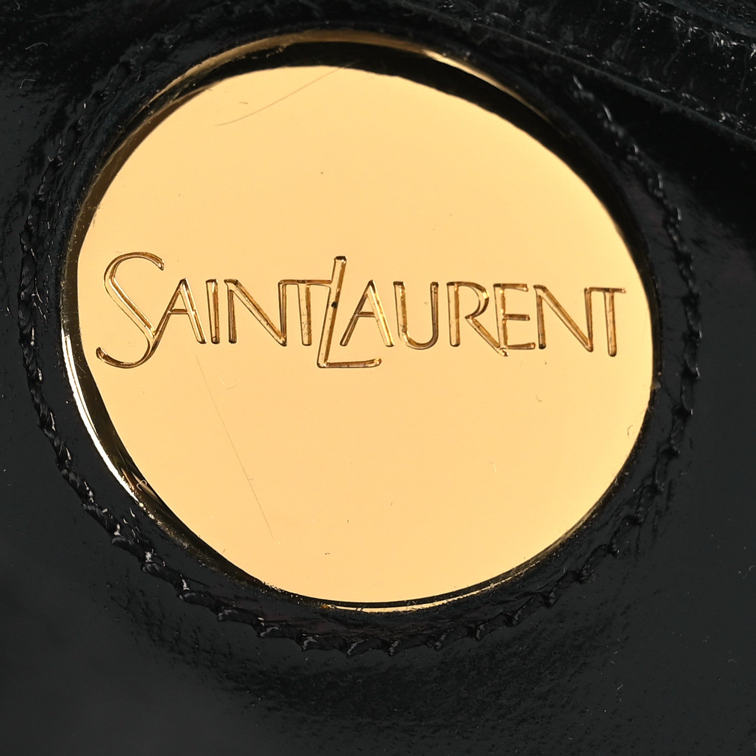 Saint Laurent Raso Regale Salome 110 Wedge Sandals 39 Black 9 of 11