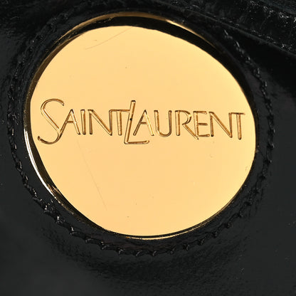 Saint Laurent Raso Regale Salome 110 Wedge Sandals 39 Black 9 of 11