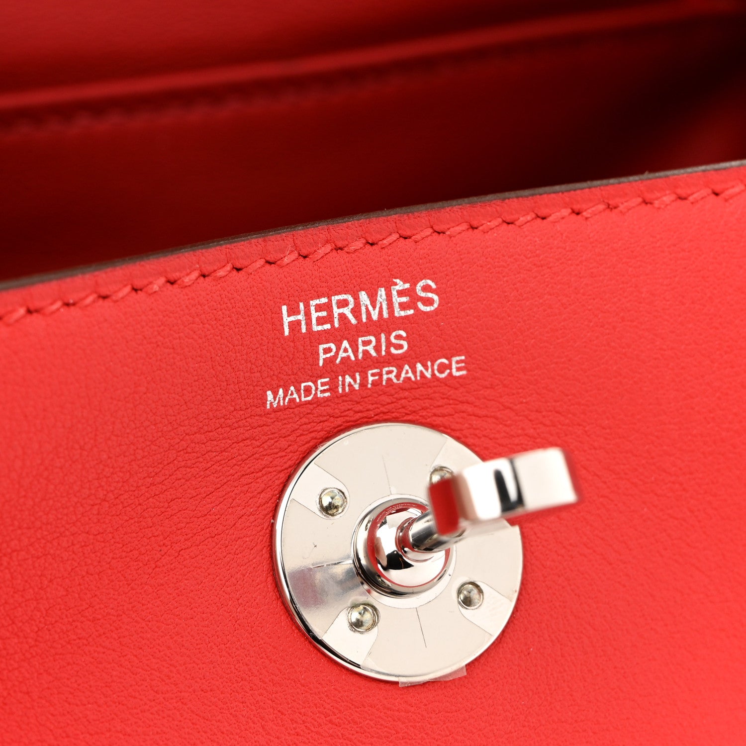 Hermes Swift Mini Lindy 20 Rouge de Coeur 6 of 11