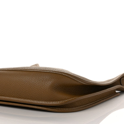 Hermes Taurillon Clemence Evelyne III PM Kraft 7 of 8