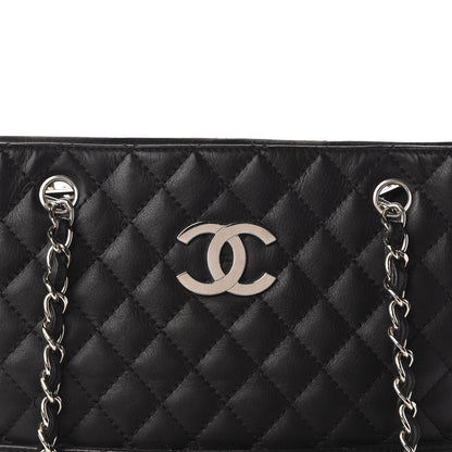 Chanel Calfskin Quilted In The Business North South Tote Black 12 of 12