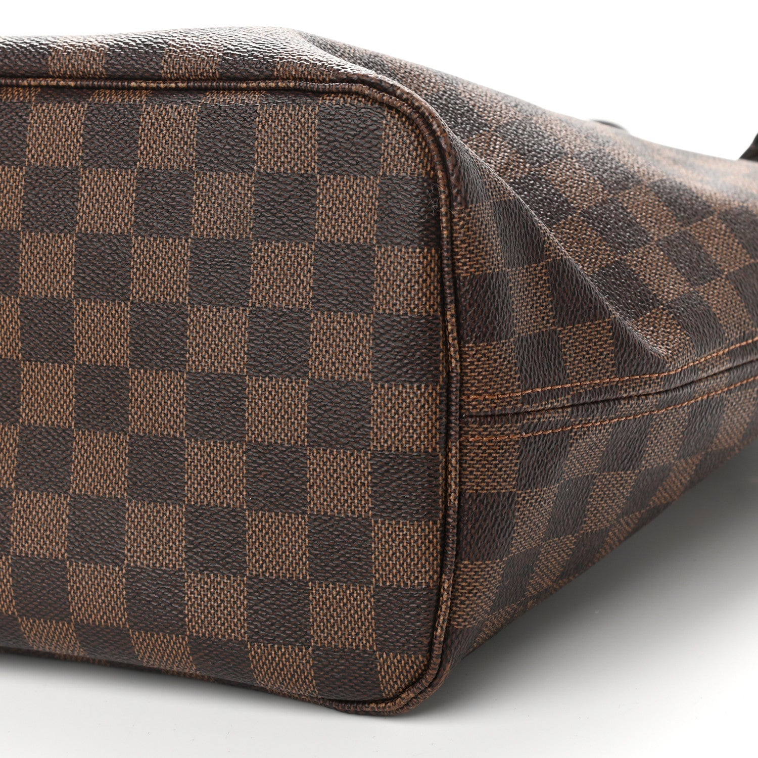 Louis Vuitton Damier Ebene Neo Neverfull MM Rose Ballerine 10 of 11