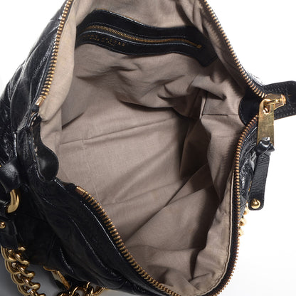 Marc Jacobs Leather Patchwork Multipocket Hobo Black 5 of 8