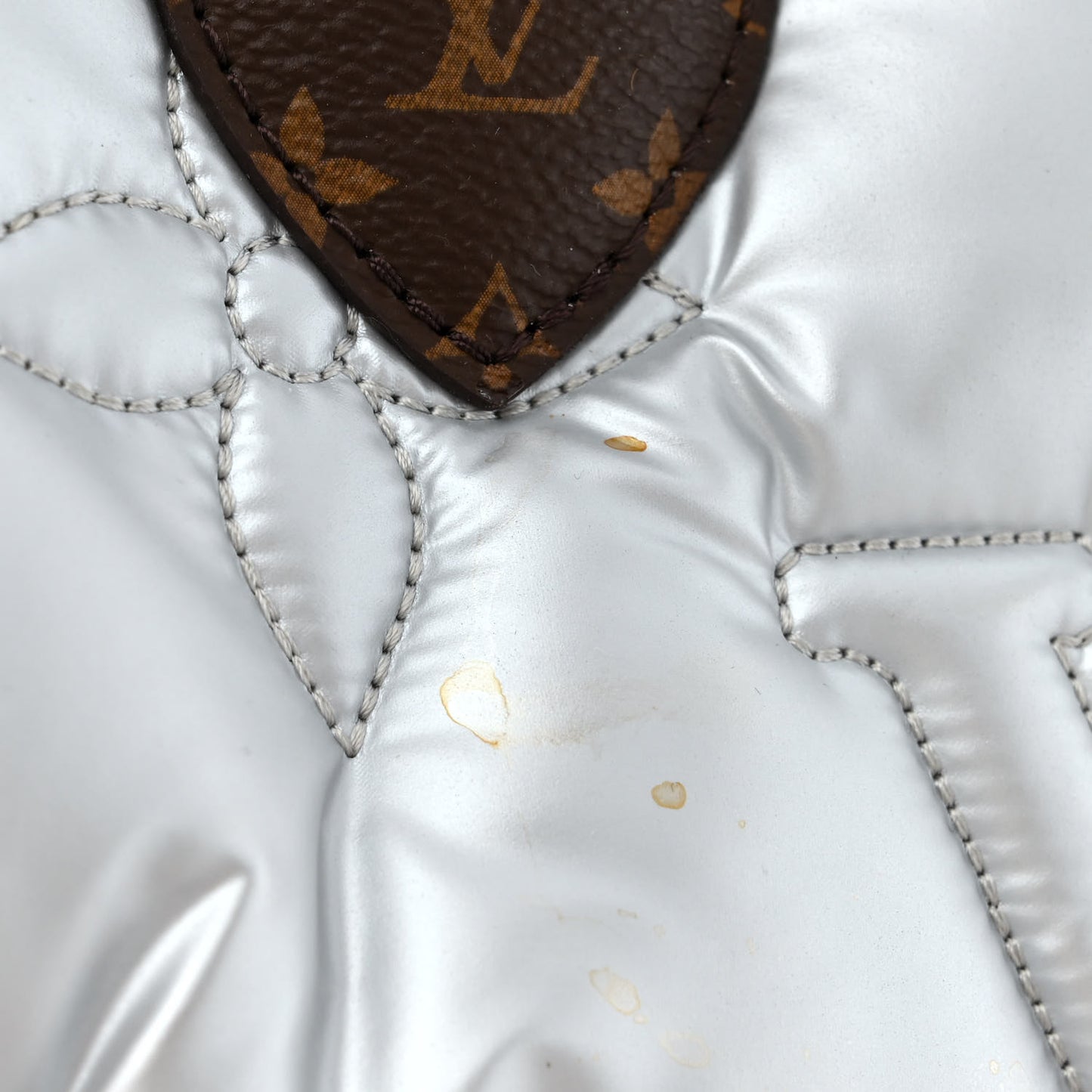 Econyl Mini Monogram Pillow Speedy Bandouliere 25 Silver
