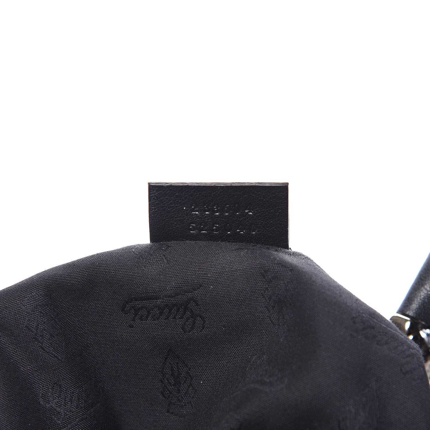 Gucci Guccissima Large New Ladies Web Hobo Black 7 of 10