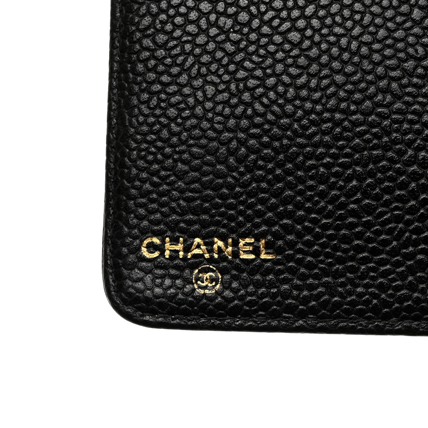 Chanel Caviar CC Medium Ring Agenda Planner Black 6 of 9