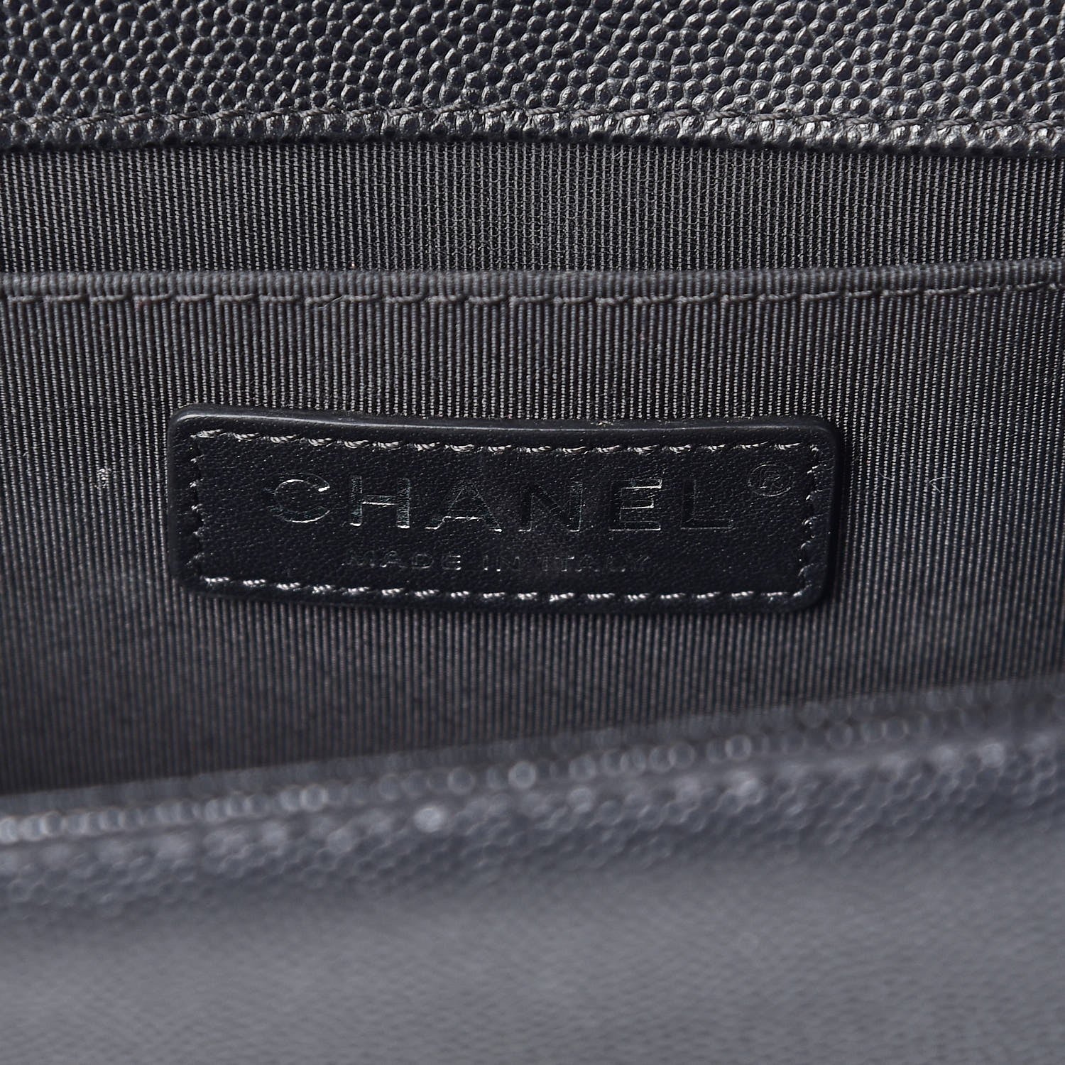 Chanel Caviar Quilted Medium Boy Flap Black 6 of 11