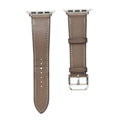 Hermes Swift 38mm Apple Watch Band Etoupe 1 of 6