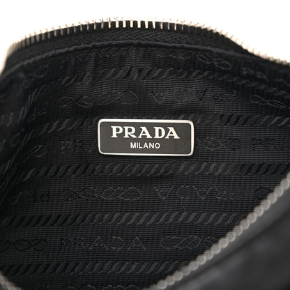 Prada Nylon Re-Edition 2005 Shoulder Bag Black 7 of 14