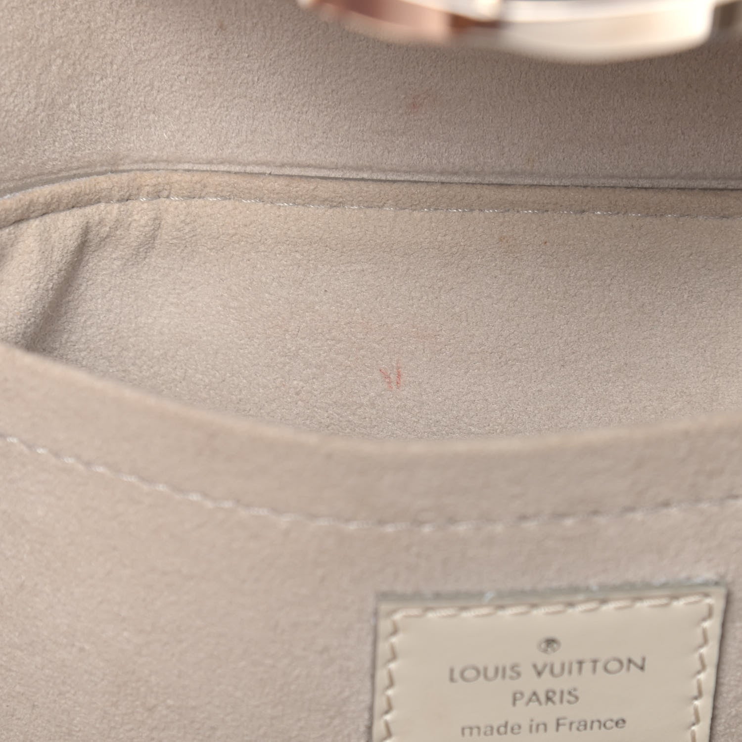 Louis Vuitton Epi Montaigne Clutch Ivory 10 of 15