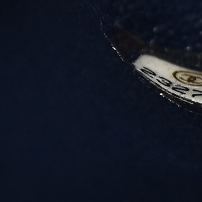 Chanel Caviar Lizard Quilted Small Coco Handle Flap Navy 8 of 8