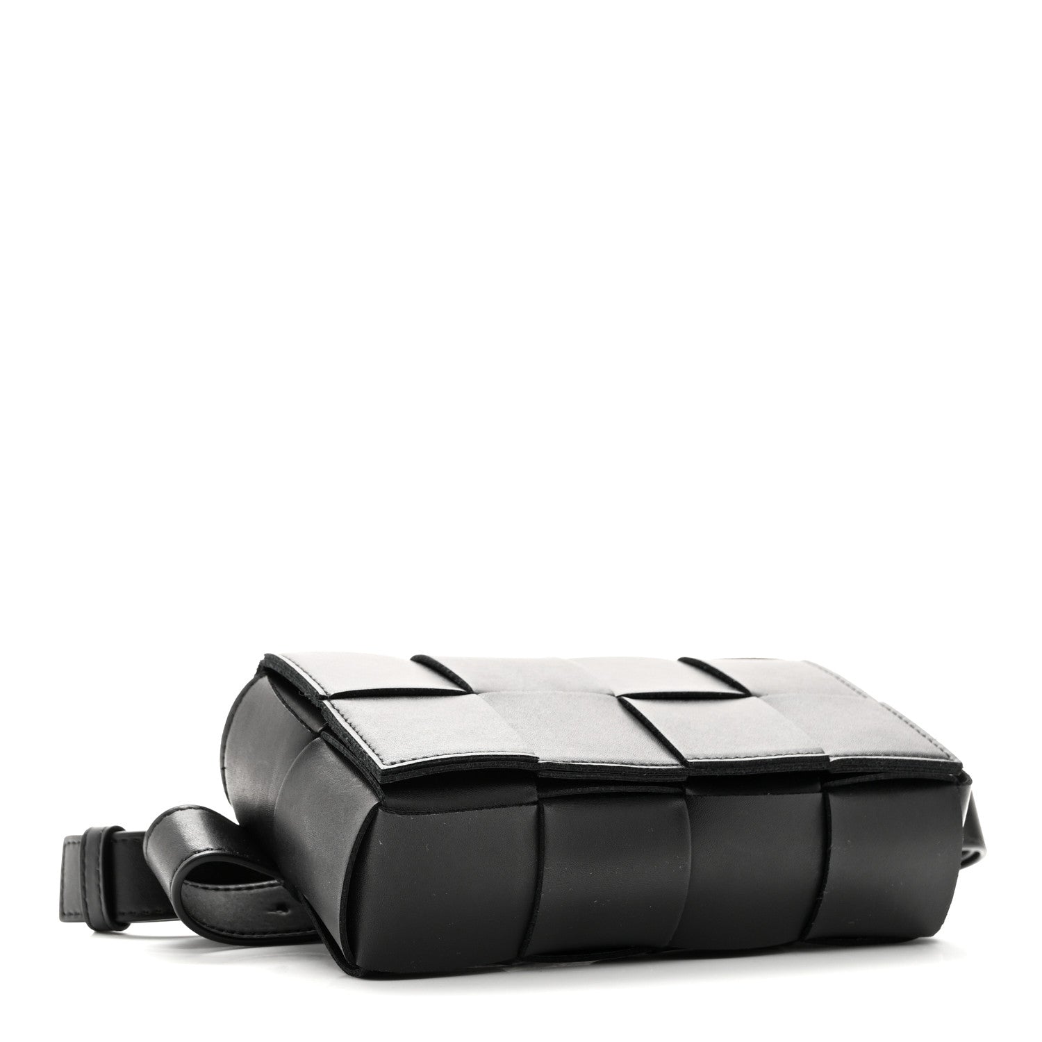 Bottega Veneta Nappa Maxi Intreccio The Belt Cassette Bag Black 4 of 8