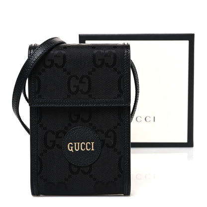 Gucci Econyl Nylon Monogram Off The Grid Crossbody Bag Black 11 of 11