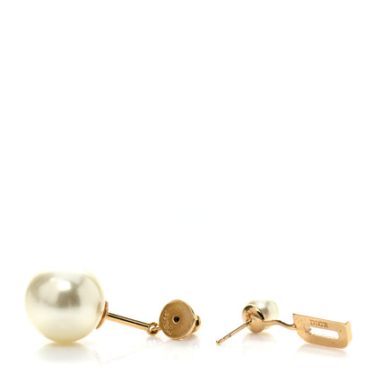 Christian Dior Pearl My ABCDior D Tribale Earring Gold 3 of 4