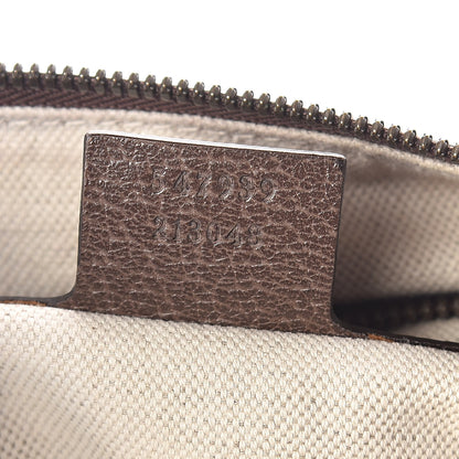 Gucci GG Supreme Monogram Web Ophidia Half Moon Hobo Brown 7 of 10