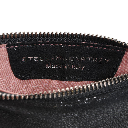 Stella McCartney Faux Leather Shaggy Deer Falabella Wristlet Black 7 of 8