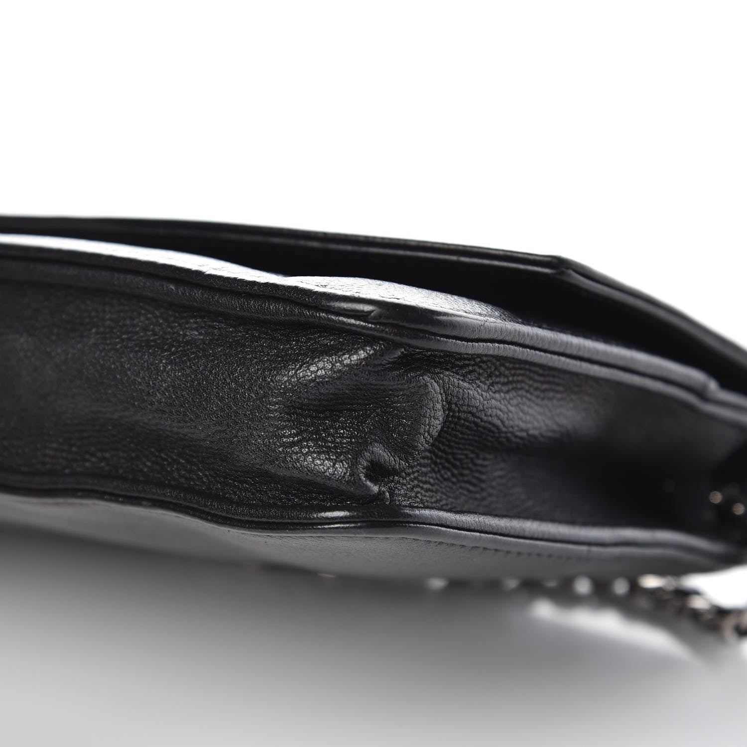 Chanel Caviar Sevruga Wallet On Chain WOC Black 10 of 23