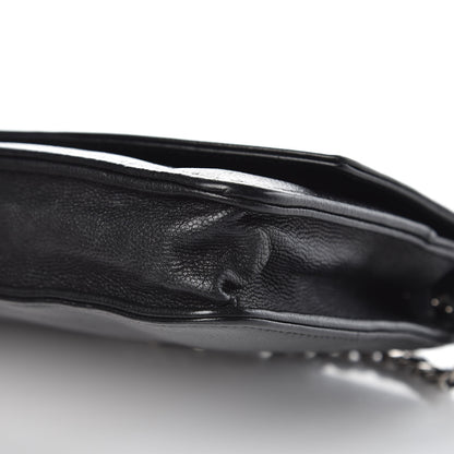 Chanel Caviar Sevruga Wallet On Chain WOC Black 10 of 23