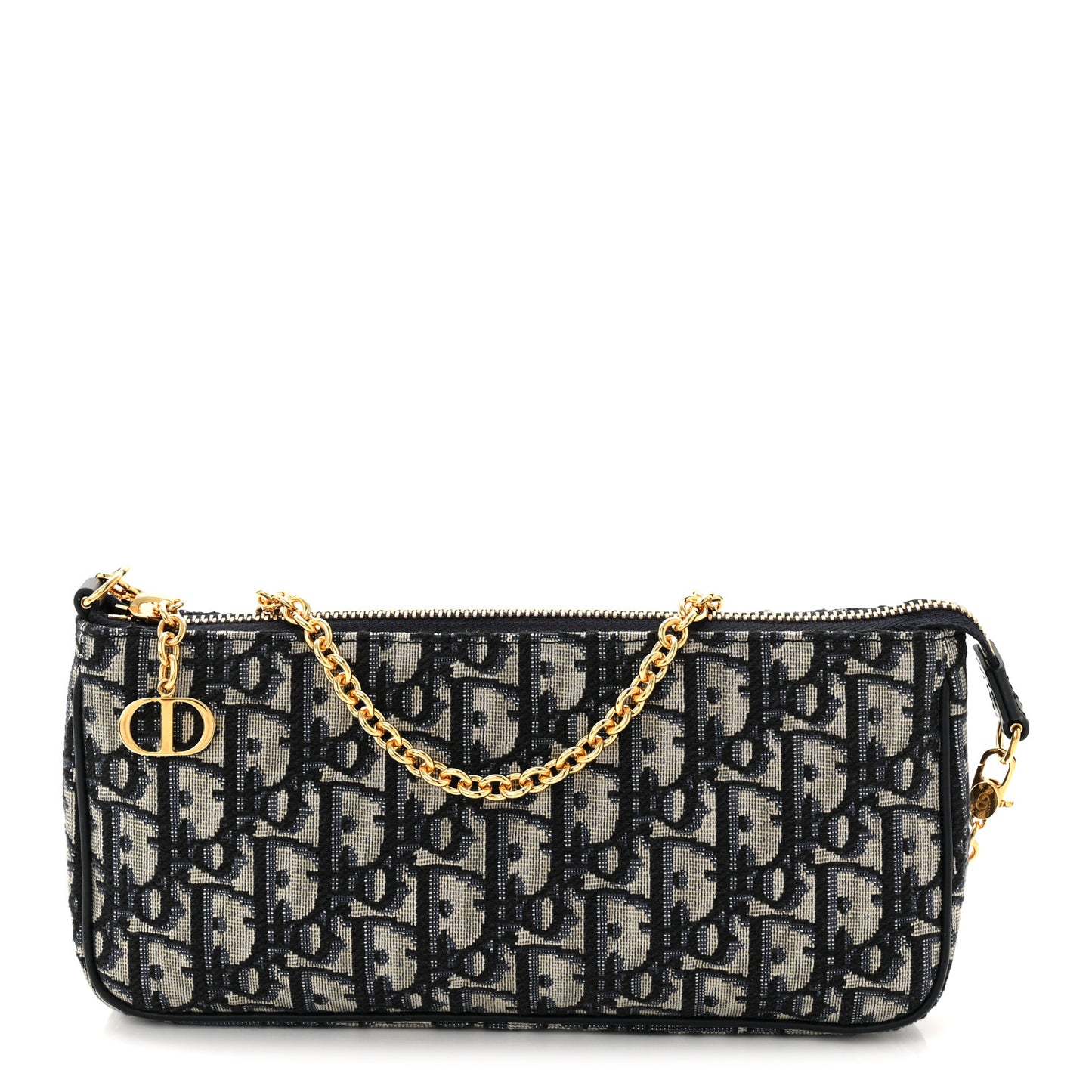 Oblique 30 Montaigne Pouch With Chain Blue